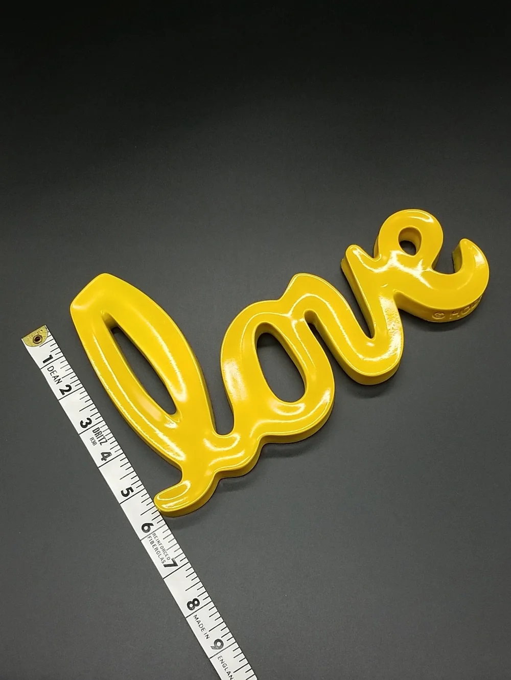 Vintage 1970s yellow
